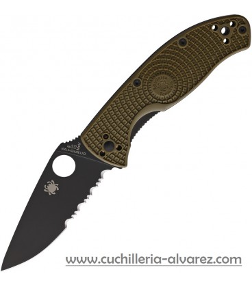 Navaja Spyderco TENACIOUS Linerlock Black C122PSODBK