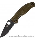 Navaja Spyderco TENACIOUS LWT Black Bld OD Linerlock Black C122PSODBK