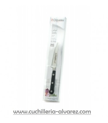 Cuchillo cocinero 3 CLAVELES forjado 01560
