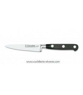 Cuchillo cocinero 3 CLAVELES forjado 01560