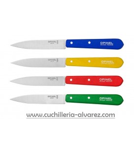 Estuche OPINEL de 4 cuchillos N° 112 colores clásicos