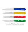 Estuche OPINEL de 4 cuchillos N° 112 colores clásicos