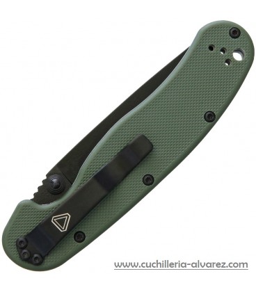 Navaja ONTARIO RAT II OD GREEN D2  ON8830OD