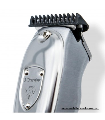 Maquina profesional 3 CLAVELES para patillas y barba