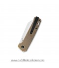 QSP Knife Penguin QS130F Linerlock Brass