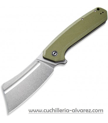 CIVIVI BULLMASTIFF 2006A Flipper OD Green G10