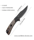 CIVIVI DOGMA Linerlock Copper 2014B