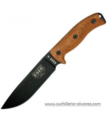 Cuchillo ESSE Model 6 micarta natural moldeada ES6PB011