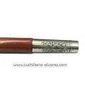 TARAMUNDI CQ PREMIUM GRABADA cocobolo 83mm con seguro