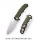 CIVIVI PRAXIS 803A Flipper Knife OD Green G10