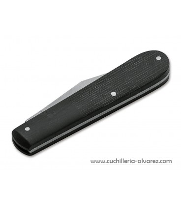 Navaja Boker Barlow Integral Canvas Micarta Negro 111943