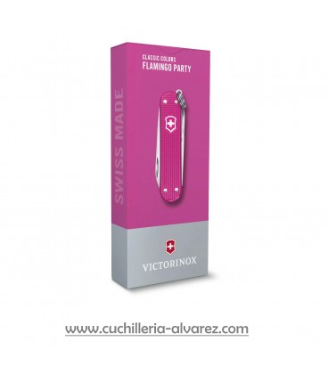 Victorinox CLASSIC ALOX "FLAMINGO PARTY" 0.6221.251G
