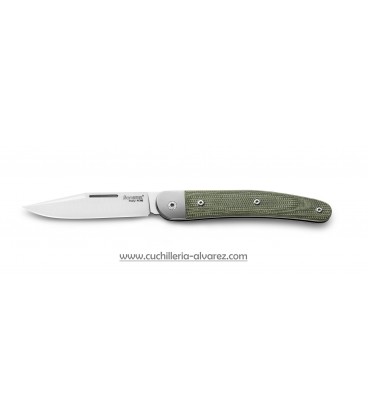 Navaja Lionsteel JACK micarta verde JK1 CVG