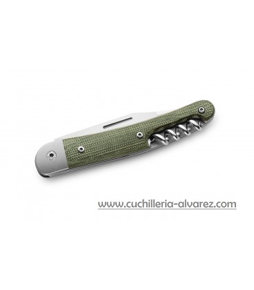 Navaja Lionsteel JACK micarta verde JK3 CGV