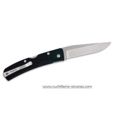 Navaja manly PEAK black D2 (apertura 2 manos)