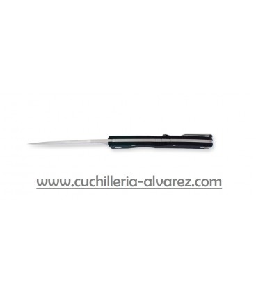 Navaja manly PEAK black D2 (apertura 2 manos)