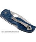 Spyderco NATIVE 5 Lockback Blue C41PCBL5