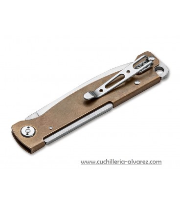 Boker plus Atlas Brass 01BO853