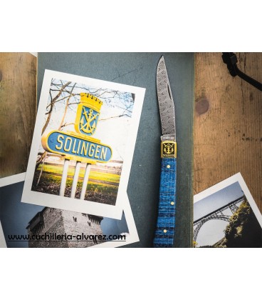 Boker Damast Jahresmesser 2021 1132021DAM