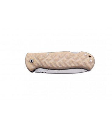 Navaja J&V URBAN BUSHCRAFT MICARTA YUTE ARENA