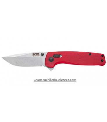 Navaja SOG TERMINUS XR G10-CRIMSON SGTM1023