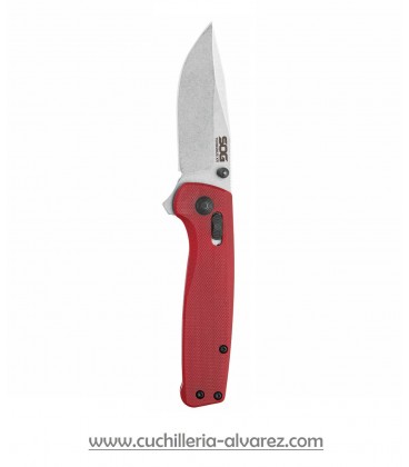 Navaja SOG TERMINUS XR G10-CRIMSON SGTM1023
