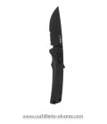 Navaja SOG FLASH AT - BLACKOUT, SERRATED SGFLASHSBK