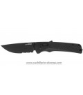 Navaja SOG FLASH AT - BLACKOUT, SERRATED SGFLASHSBK