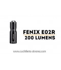 Linternas Fenix E-02R negra