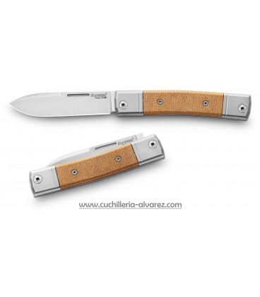 Navaja Lionsteel BESTMAN Micarta BM2 CVN