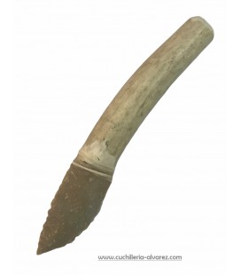 Cuchillo Nº13 PREHISTORICO de SILEX PROVENZA