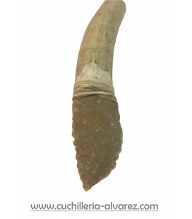 Cuchillo Nº13 PREHISTORICO de SILEX PROVENZA