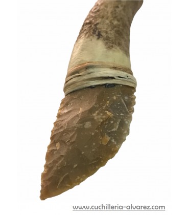 Cuchillo Nº14 PREHISTORICO de SILEX PROVENZA