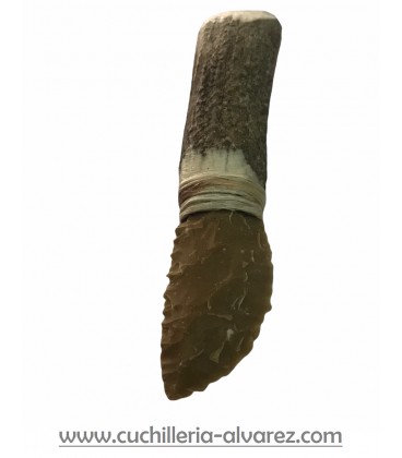 Cuchillo Nº15 PREHISTORICO de SILEX PROVENZA