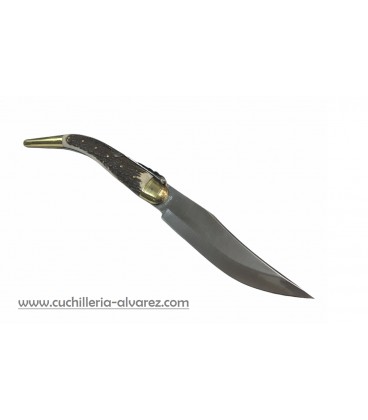 Navaja J.J. Martinez santa cruz de mudela en ciervo