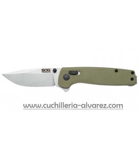 Navaja SOG TERMINUS XR G10 - VERDE OLIVA SGTM1022