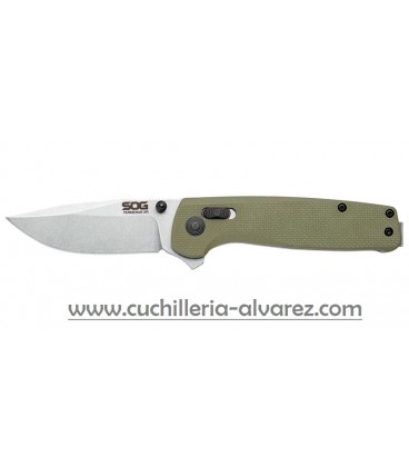 Navaja SOG TERMINUS XR G10 - VERDE OLIVA SGTM1022