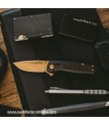 Navaja SOG TERMINUS XR LTE - CARBONO + ORO SGTM1033