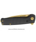 Navaja SOG TERMINUS XR LTE - CARBONO + ORO SGTM1033