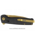 Navaja SOG TERMINUS XR LTE - CARBONO + ORO SGTM1033