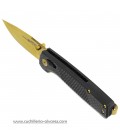 Navaja SOG TERMINUS XR LTE - CARBONO + ORO SGTM1033