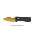 Navaja SOG ULTRA XR GOLD - CARBONO + ORO SOG12630257