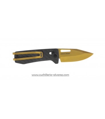 Navaja SOG ULTRA XR GOLD - CARBONO + ORO SGULTRAXRGD