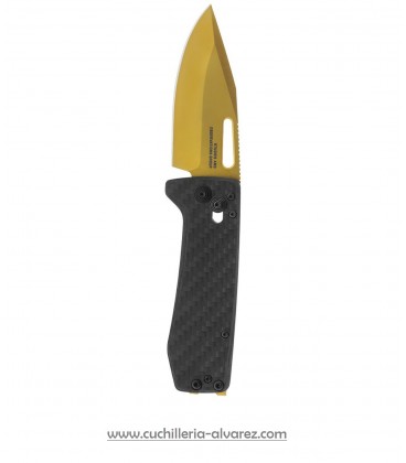 Navaja SOG ULTRA XR GOLD - CARBONO + ORO SGULTRAXRGD