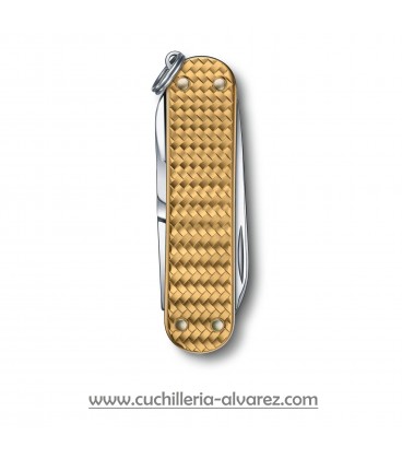 VICTORINOX CLASSIC SD PRECIOUS ALOX BRASS GOLD Collection 0.6221.408G