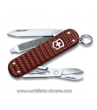 VICTORINOX CLASSIC SD PRECIOUS ALOX HAZEL BROWN Collection 0.6221.4011G