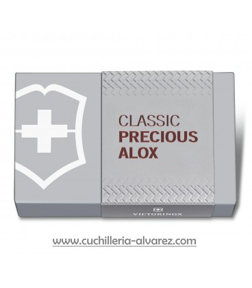 VICTORINOX CLASSIC SD PRECIOUS ALOX HAZEL  BROWN Collection 0.6221.4011G