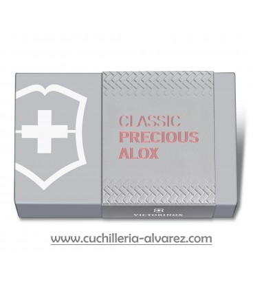 VICTORINOX CLASSIC SD PRECIOUS ALOX GENTLE ROSE Collection 0.6221.405G