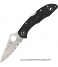 Spyderco Delica 4 Lockback Red Line C11FPSBKRD