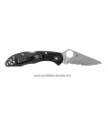 Spyderco Delica 4 Lockback Red Line C11FPSBKRD